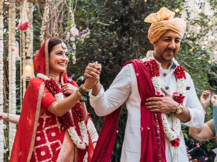 Dia Mirza's fairytale wedding with Vaibhav Rekhi - marriage photos take social media by storm!